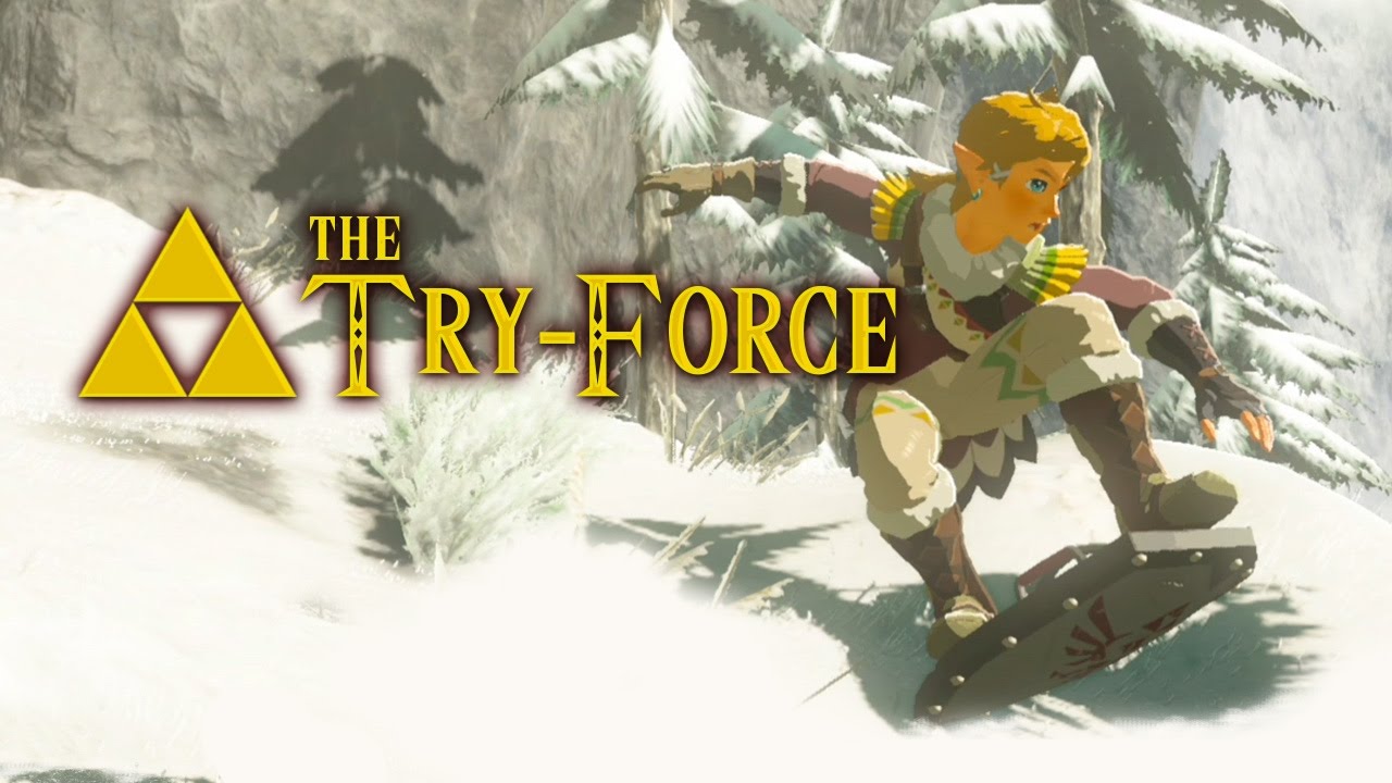 Steep Slope Shredders in Zelda Breath Of The Wild The TryForce YouTube
