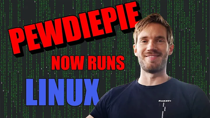 Pew Die Pie Installs Linux - Linux User Reacts