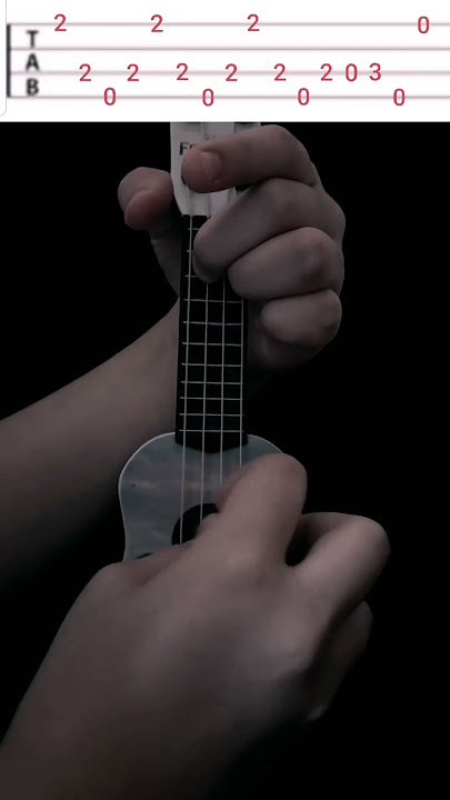 Radiohead - no surprises - easy ukulele tutorial