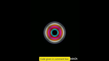 Draw amazing circle 😍by using c language #c #coding #programming #program