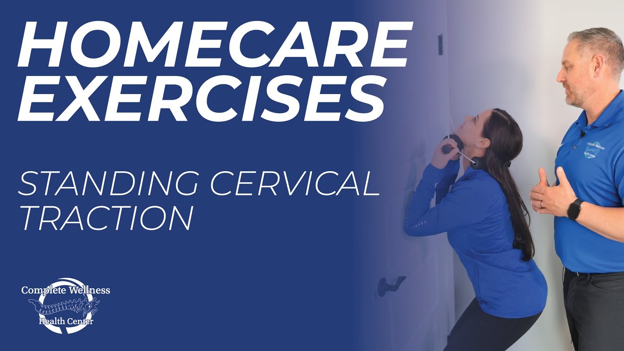 Homecare Exercises: Standing Cervical Traction