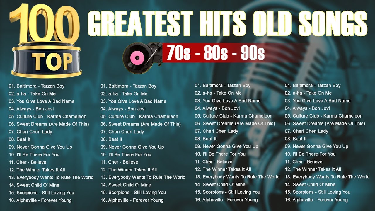Greatest Hits 70s 80s 90s Oldies Music 1886 📀 Best Music Hits 70s 80s ...