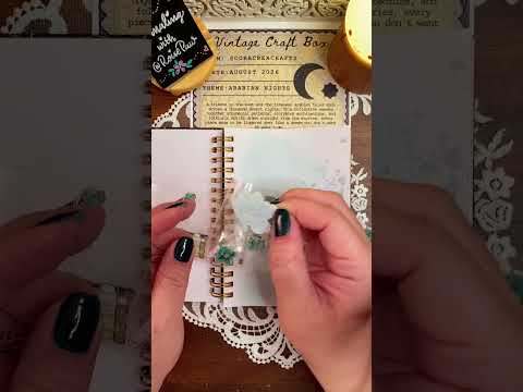 ASMR | Arabian Architecture Theme ✨ #shorts #scrapbooking #asmr #satisfying