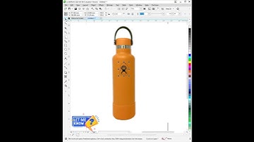 Let Me Know! REMOVE Text or Logo from Image  in Corel Draw | Creative Design Ideas in Coreldraw