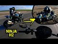 Ninja h2 totaled the full ride