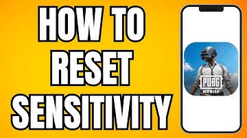 How To Reset Sensitivity In PUBG Mobile (2025)