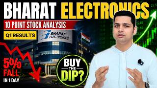 Bharat Electronics Stock Analysis - Opportunity after Price Crash - Q1FY27 Results Explained | News