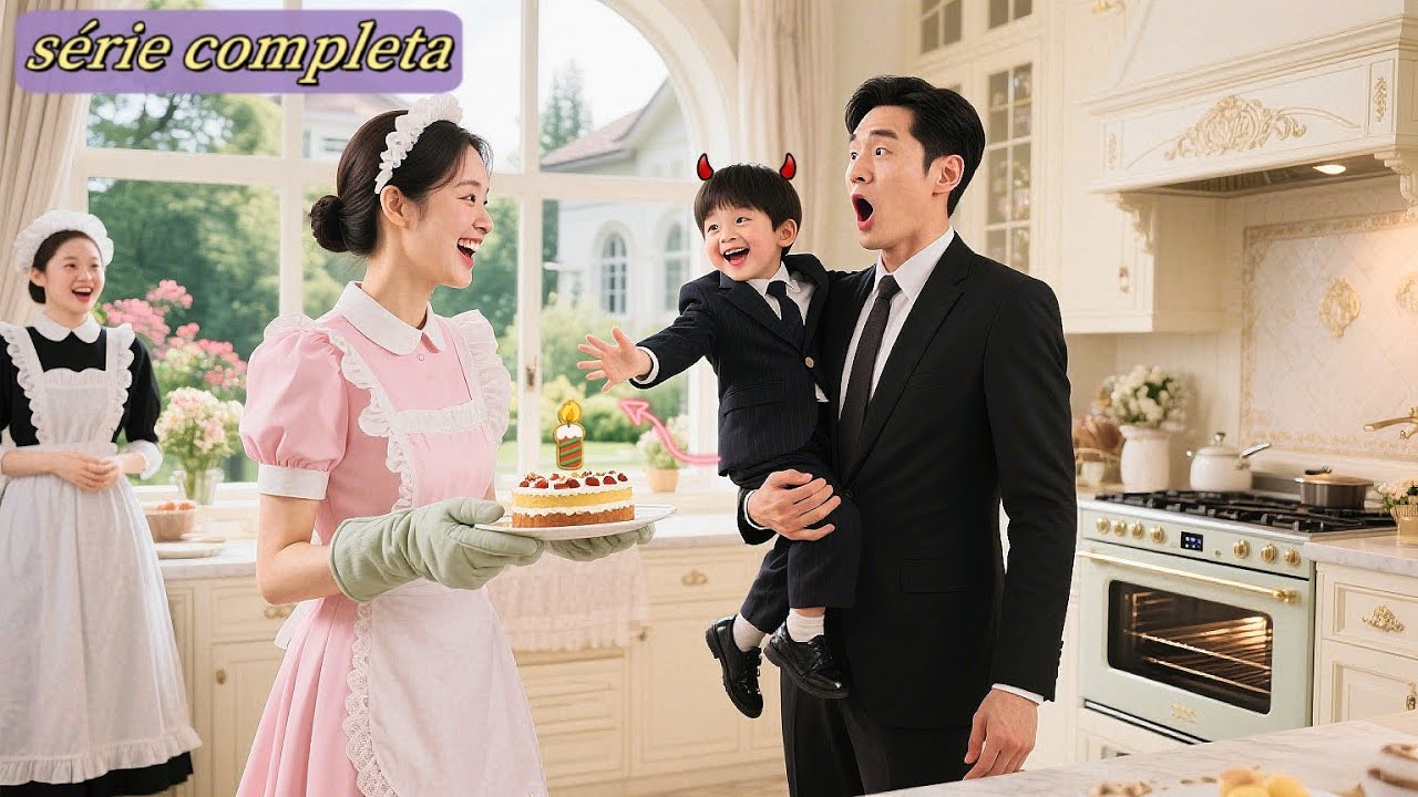 Nenhum Médico Curava O Filho Do CEO, Até Que Uma Empregada O Acalmou Com Bolo—O Amor Começou!