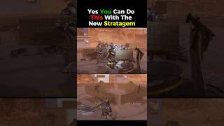 Yes You Can Do This With The New Stratagem  Helldivers 2