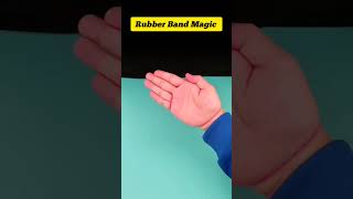 Easy Rubber Band Magic Trick #magic #shorts #magictricks #tricks