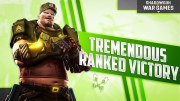 TREMENDOUS RANKED VICTORY WITH BIG RED! | SHADOWGUN WARGAMES | 1080p 60fps | Android/IOS