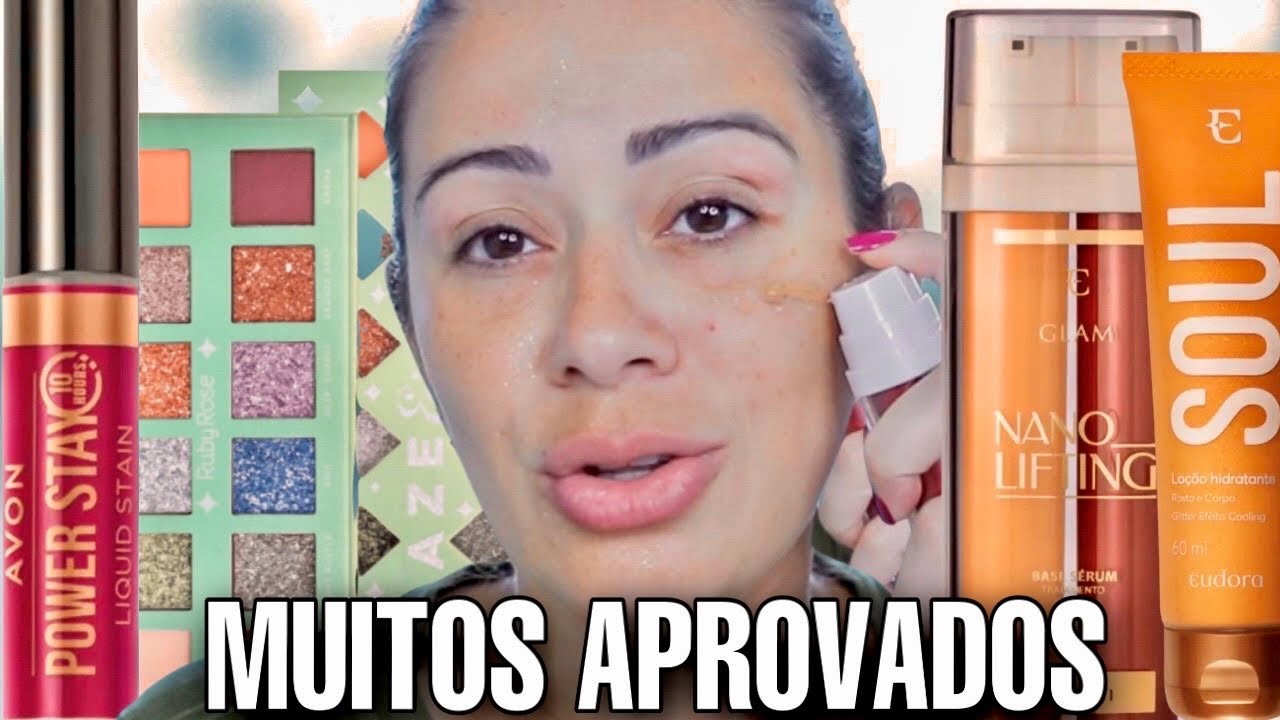 Testando Novidades AVON, RUBY ROSE , EUDORA ... - YouTube