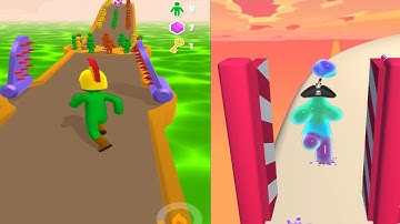 Giant Rush vs Blob Runner 3D Gameplay Mobile Walkthrough