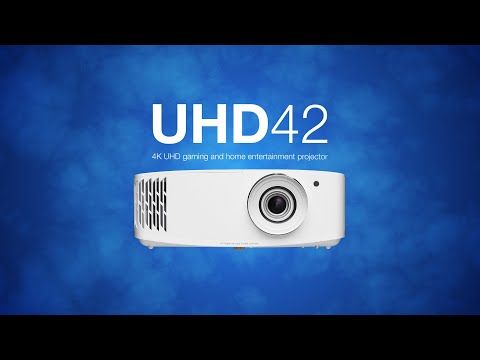 Optoma UHD42 - 4K UHD gaming and home entertainment projector