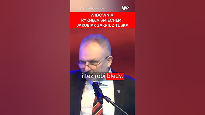 Jakubiak zakpił z Tuska. "Błędów nie robi tylko ten..."