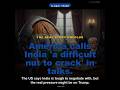 America calls India 'a difficult nut to crack' in talks. #geopolitics