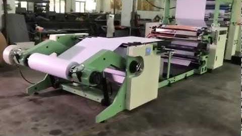 Notebook exercise book production line