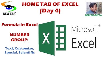 Formula in Excel by Deepak Gupta Day 4