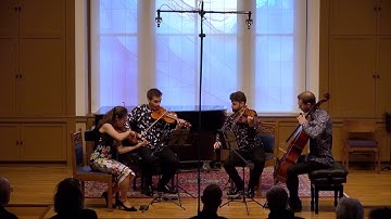 Grażya Bacewicz: String Quartet No. 4, Movement I. Andante - Allegro moderato - Tesla Quartet