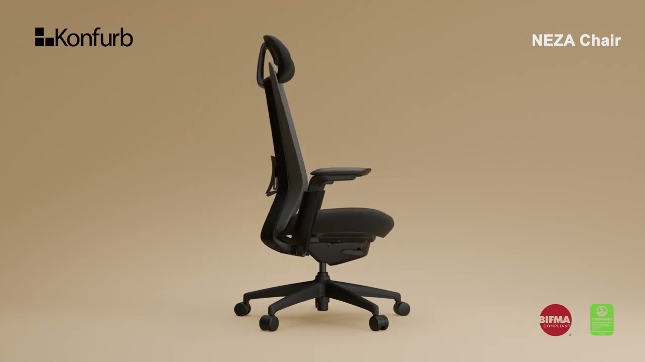 N9NE Furniture Group- Atlantic Coast - 3781 KONFURB NEZA MID-BACK