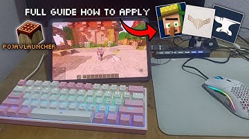 Full guide for texturepack, mods, shader apply on Minecraft java on Android+settings (Pojavlauncher)