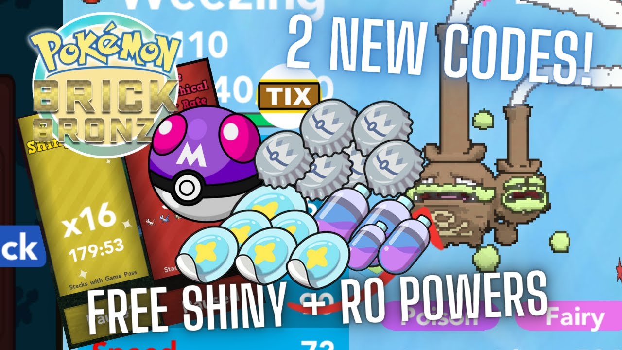 4 *AMAZING* CODES! 2 FREE SHINIES, RO POWERS, MASTERBALL, RO POWERS AND ...