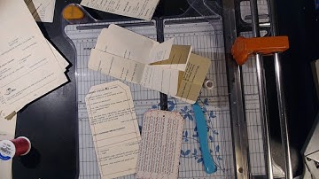 Book Page Pockets -  Craft With Me - Part 3