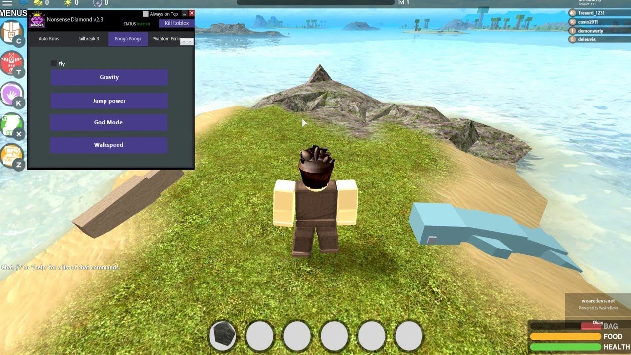 Roblox android exploits