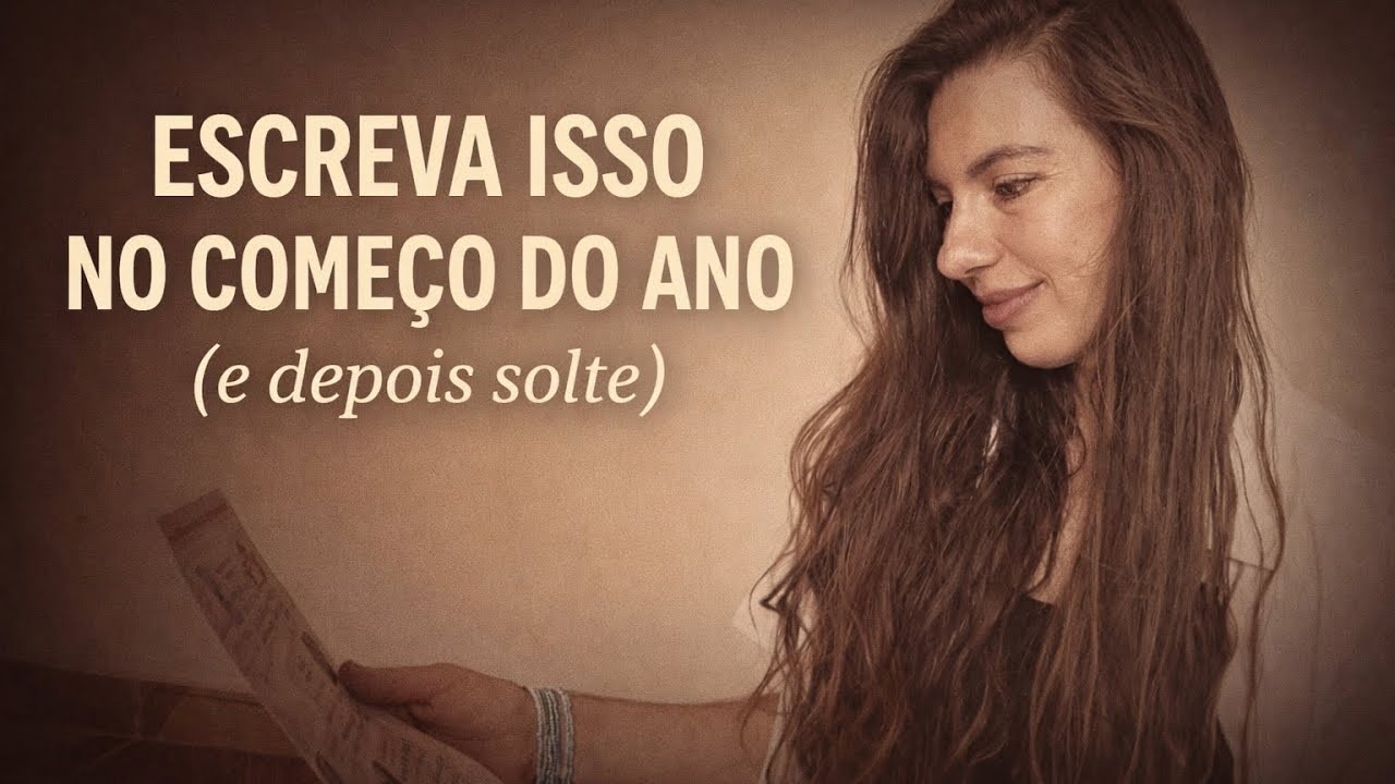 Não comece 2026 sem escrever isso