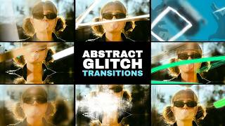 Abstract Grunge Glitch Distortion Seamless Scene Transitions (Ae, Pr) Energetic Glitch Distortion