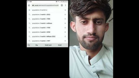 World population and Google download comparison #youtube #shorts