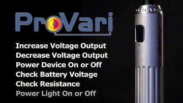 ProVari Variable Voltage Electronic Cigarette