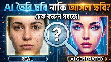 AI ছবি নাকি আসল ছবি  ? | চেনার সেরা উপায় | image detector tool  2025 Trending