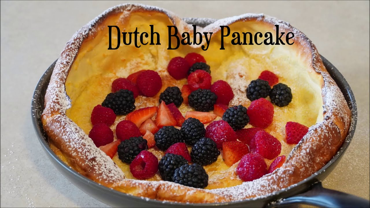 Dutch Baby Pancake Recipe German Pancake YouTube