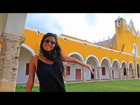 Mexico's YELLOW Town- Izamal (HIDDEN GEM of the Yucatan) ! 🇲🇽