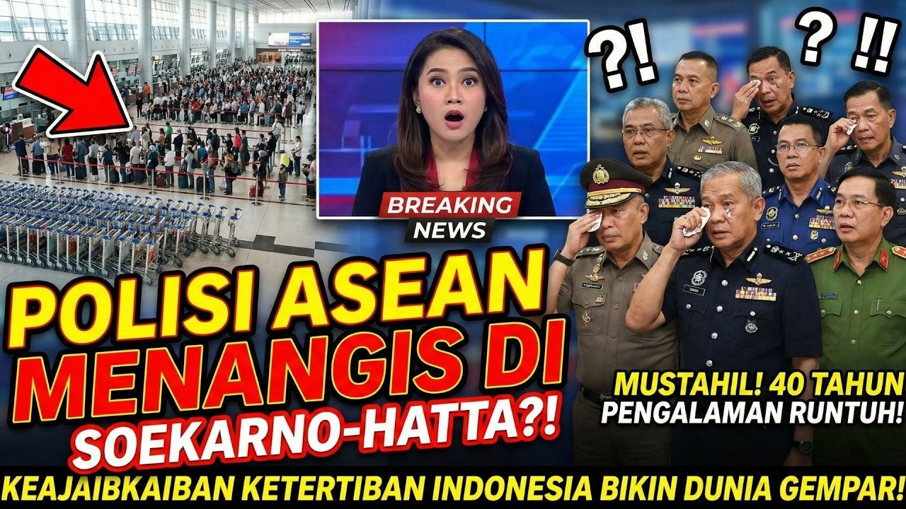 Inilah Indonesia! Ketertiban yang Membuat Ribuan Ahli Keamanan Dunia Menundukkan Kepala.#viral
