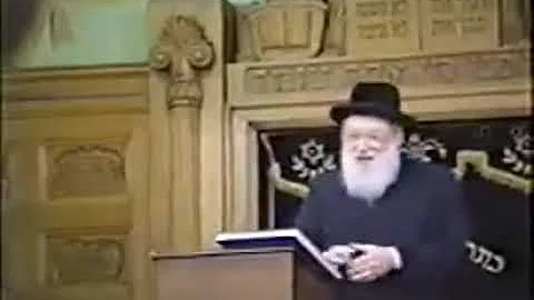 Rabbi Avrohom Pam ztz"l speaking on Rabbi Dovid Le...