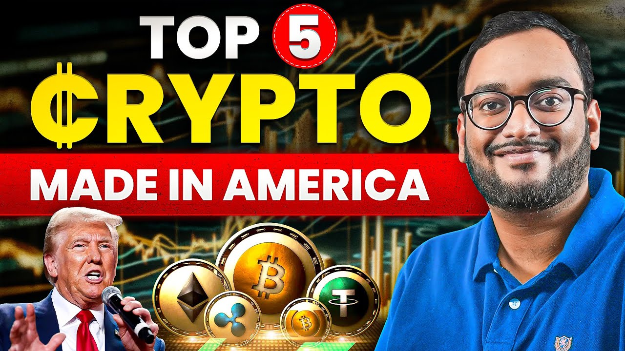 5 BEST American Crypto to Buy for 2025! | Trump Crypto Summit Big News 🔥
