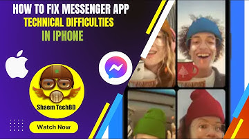 How to Fix Messenger App Technical Difficulties in iPhone