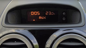 Dashboard Clock Radio Bulb Replacement - Vauxhall Opel Corsa D