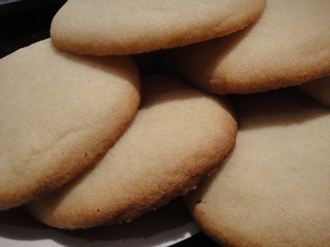 How to make Vanilla Sugar Cookies from Scratch Recipe - 曲奇食譜