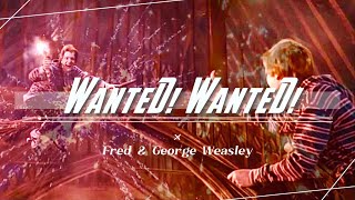 【MAD】Fred &amp; George Weasley × WanteD！WanteD！ ｰMrs. GREEN APPLEｰ