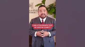 Can a polygraph test be used in court? 🤔 #texas #viral #lawyer #cops #polygraph #polygraphtest