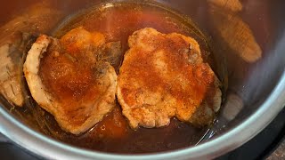 Instant Pot Bone In Pork Chops