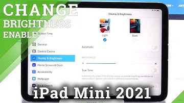 How to Activate Auto-Brightness on iPad mini (2021) - Set Up Adaptive Brightness