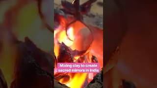 These artisans defy cultural norms to create sacred metal mirrors. #artisan #metalwork #handcrafted