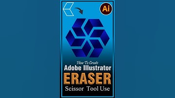 How to use Eraser & Scissors tools in Adobe Illustrator 2025
