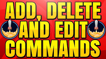How to Add, Delete and Edit StreamElements Commands as a Moderator