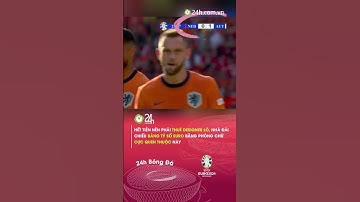 Không thuê được Designer, Euro dùng bảng tỷ số có font chữ cực quen #24hbongda #shorts #24hmedia