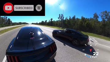 Twin Turbo Manual Mustang 5.0 battles it out with a VMP Supercharged Manual Mustang 5.0!